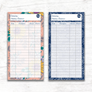 Sunflower Theme Spending Trackers (Printable)