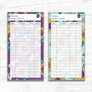 Sunflower Theme Spending Trackers (Printable)
