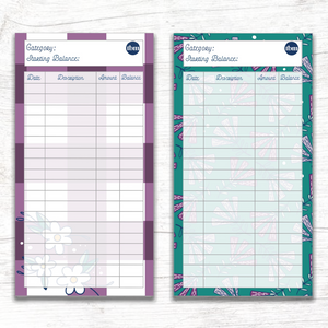 Spring Spending Trackers (Printable)