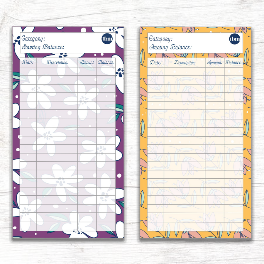 Spring Spending Trackers (Printable)