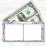 Rainbow Horizontal Cash Envelopes (Printable)