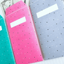 Spotted Design Vertical Cash Envelopes (Printable)
